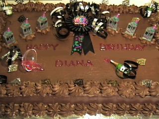 Over The Hill Birthday Cake